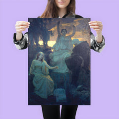 The Norns by Alois Delug, 1894 poster 3