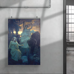 The Norns by Alois Delug, 1894 poster 4