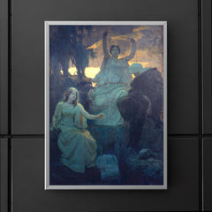 The Norns by Alois Delug, 1894 poster 5