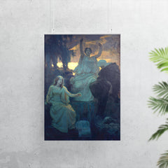 The Norns by Alois Delug, 1894 poster 7