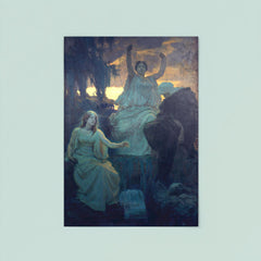 The Norns by Alois Delug, 1894 poster 8
