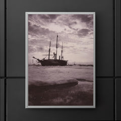 The Norwegian Arctic Exploration Ship Fram in Ice, 1894 poster 5