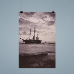 The Norwegian Arctic Exploration Ship Fram in Ice, 1894 poster 9