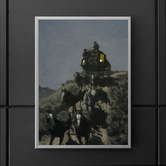 The Old Stage Coach of the Plains by Frederic Remington, 1901 poster 5