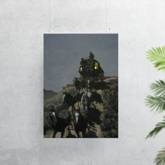 The Old Stage Coach of the Plains by Frederic Remington, 1901 poster 7