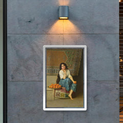 The Orange Seller by Enrique Serra Auqué, 1908 poster 2