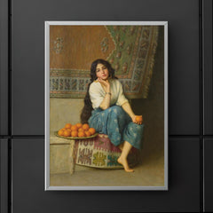 The Orange Seller by Enrique Serra Auqué, 1908 poster 5
