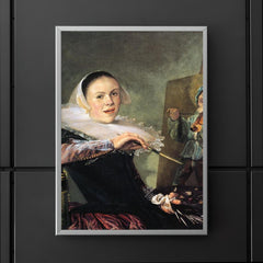 The Painteress (Self-Portrait) by Judith Leyster, 1630 poster 5