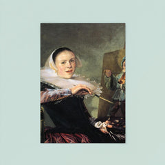 The Painteress (Self-Portrait) by Judith Leyster, 1630 poster 8