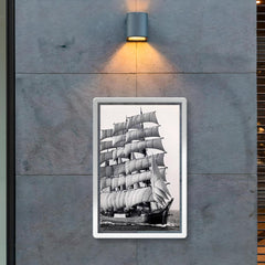 The Pamir, the Last Commercial Ocean-Going Sailing Ship, Rounding Cape Horn in 1949 poster 2