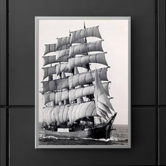 The Pamir, the Last Commercial Ocean-Going Sailing Ship, Rounding Cape Horn in 1949 poster 5