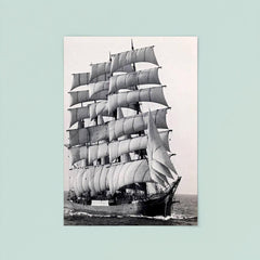 The Pamir, the Last Commercial Ocean-Going Sailing Ship, Rounding Cape Horn in 1949 poster 8