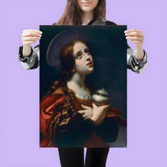 The Penitent Mary Magdalene by Carlo Dolci poster 3