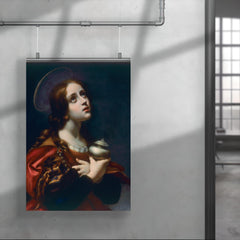 The Penitent Mary Magdalene by Carlo Dolci poster 4