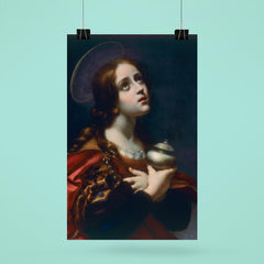 The Penitent Mary Magdalene by Carlo Dolci poster 6