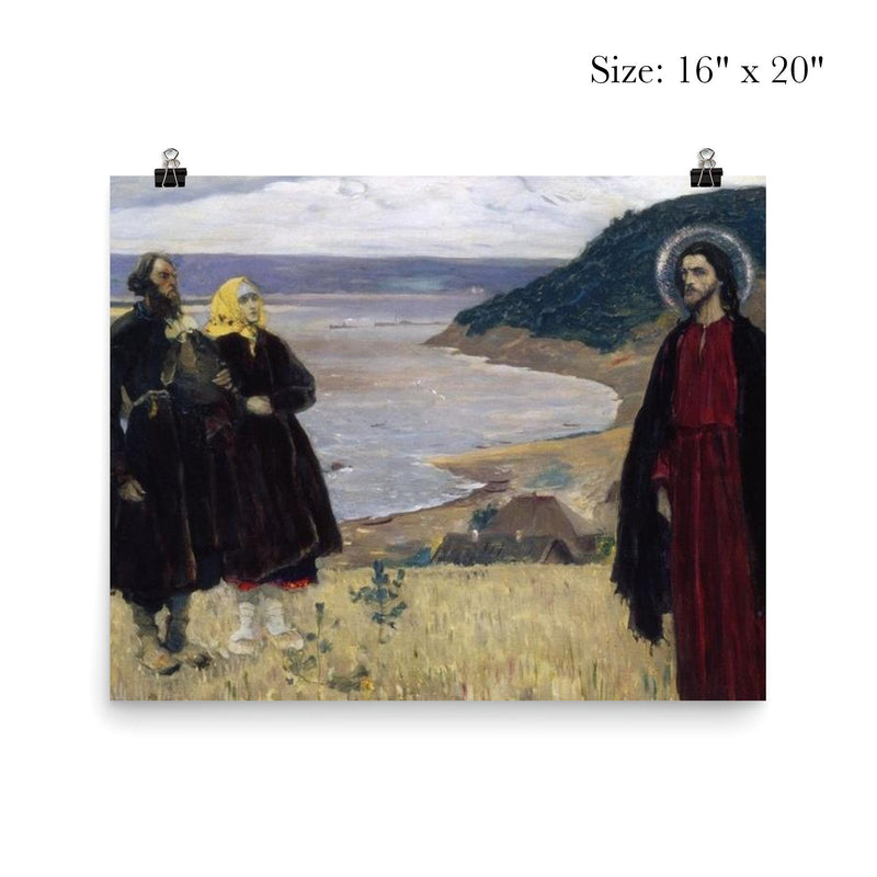 The Pilgrim by Mikhail Nesterov poster 2