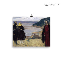 The Pilgrim by Mikhail Nesterov poster 4