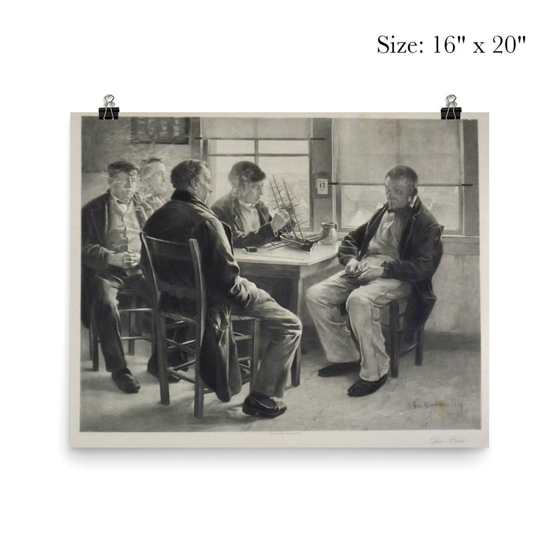 The Pilots by Gari Melchers poster 2