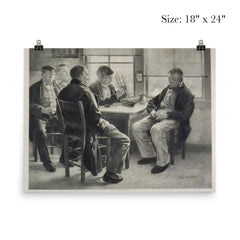 The Pilots by Gari Melchers poster 5