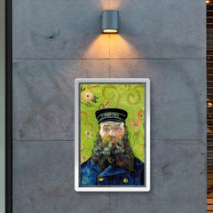 The Postman by Vincent van Gogh, 1889 poster 2