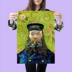 The Postman by Vincent van Gogh, 1889 poster 3