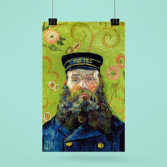 The Postman by Vincent van Gogh, 1889 poster 6