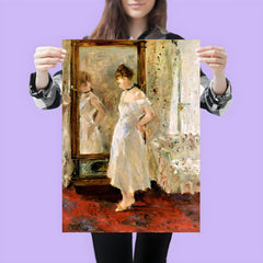 The Psyche Mirror by Berthe Morisot poster 3