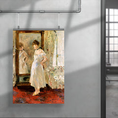 The Psyche Mirror by Berthe Morisot poster 4