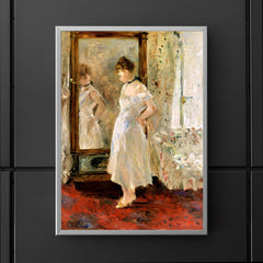 The Psyche Mirror by Berthe Morisot poster 5