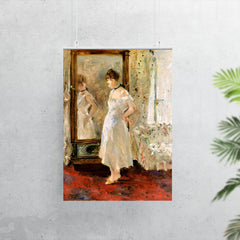 The Psyche Mirror by Berthe Morisot poster 7