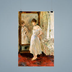 The Psyche Mirror by Berthe Morisot poster 9
