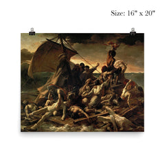 The Raft of the Medusa by Théodore Géricault, 1818–19 poster 2