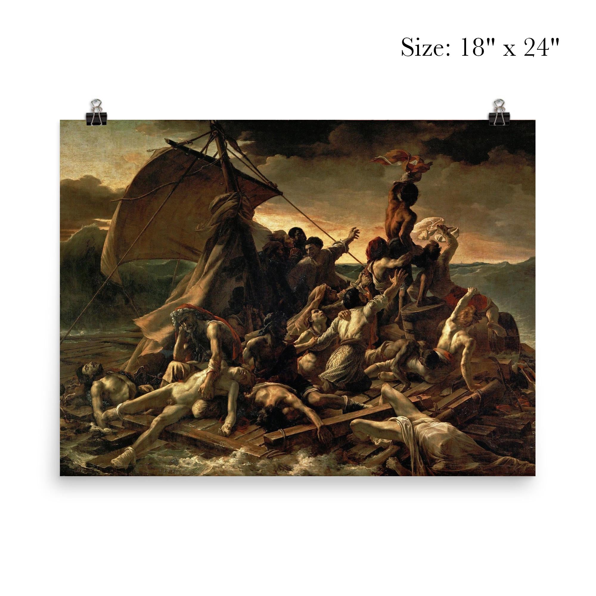 The Raft of the Medusa by Théodore Géricault, 1818–19 poster 5