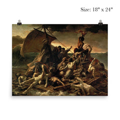 The Raft of the Medusa by Théodore Géricault, 1818–19 poster 5