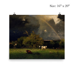The Rainbow by George Inness, 1879 poster 2