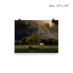 The Rainbow by George Inness, 1879 poster 3