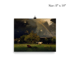 The Rainbow by George Inness, 1879 poster 4
