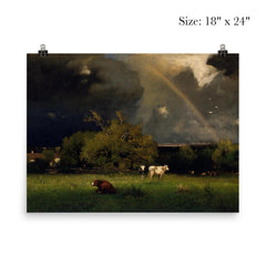 The Rainbow by George Inness, 1879 poster 5