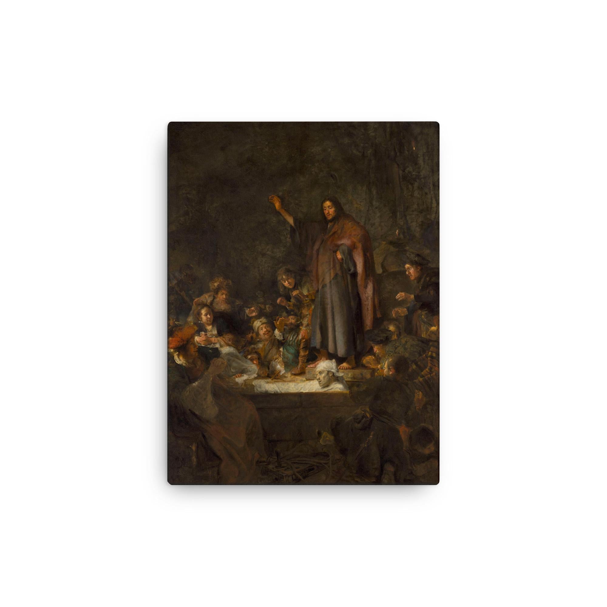 The Raising of Lazarus Canvas Print by Carel Fabritius – Stunning Fine ...