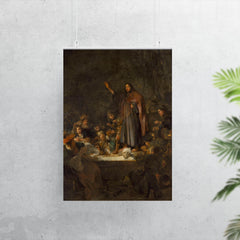 The Raising of Lazarus by Carel Fabritius poster 7