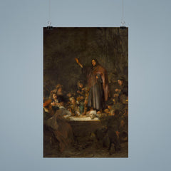 The Raising of Lazarus by Carel Fabritius poster 9
