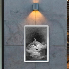 The Raven by Gustave Doré, 1883 poster 2