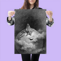 The Raven by Gustave Doré, 1883 poster 3