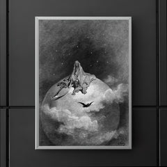The Raven by Gustave Doré, 1883 poster 5