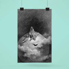 The Raven by Gustave Doré, 1883 poster 6