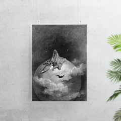 The Raven by Gustave Doré, 1883 poster 7