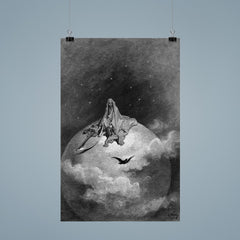 The Raven by Gustave Doré, 1883 poster 9