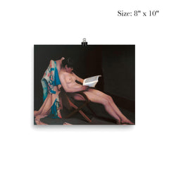 The Reading Girl by Theodore Roussel poster 4