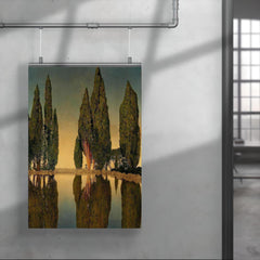 The Reservoir at Villa Falconieri, Frascati by Maxfield Parrish, 1903 poster 4