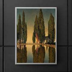 The Reservoir at Villa Falconieri, Frascati by Maxfield Parrish, 1903 poster 5